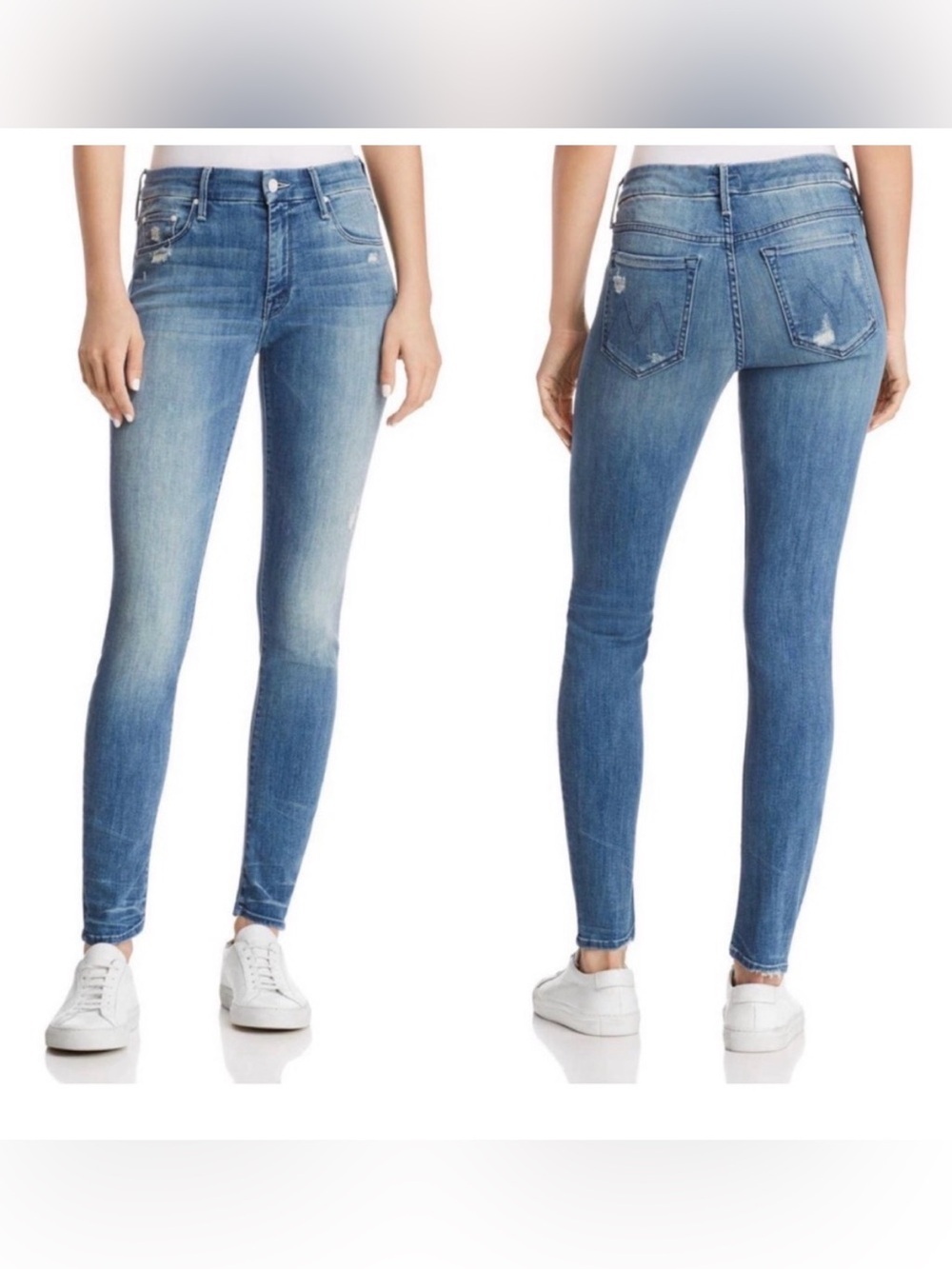 MOTHER The Looker Jeans Graffiti Girl